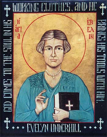 Icon of Evelyn Underhill